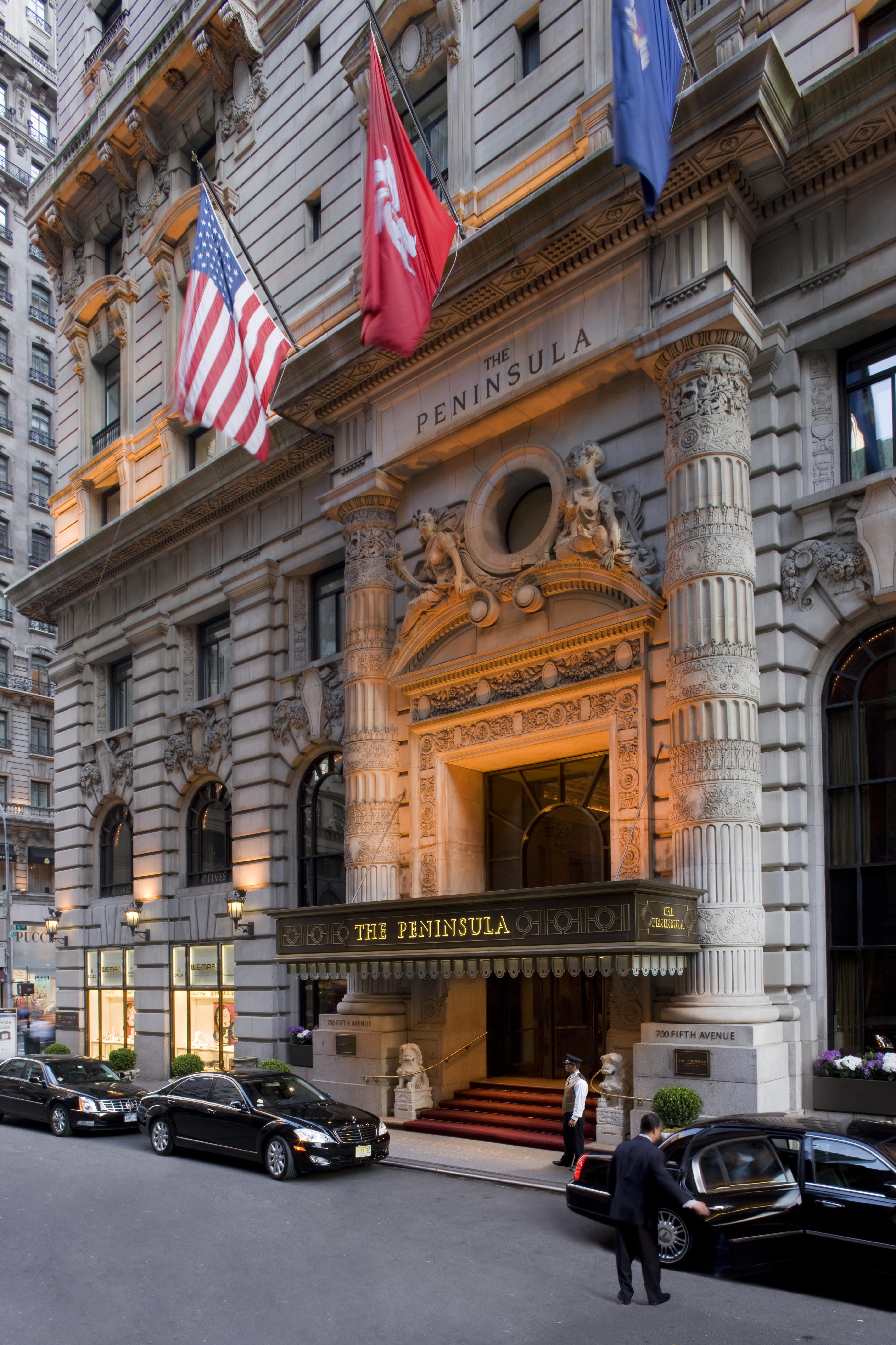 The Peninsula New York Hotell Exteriör bild